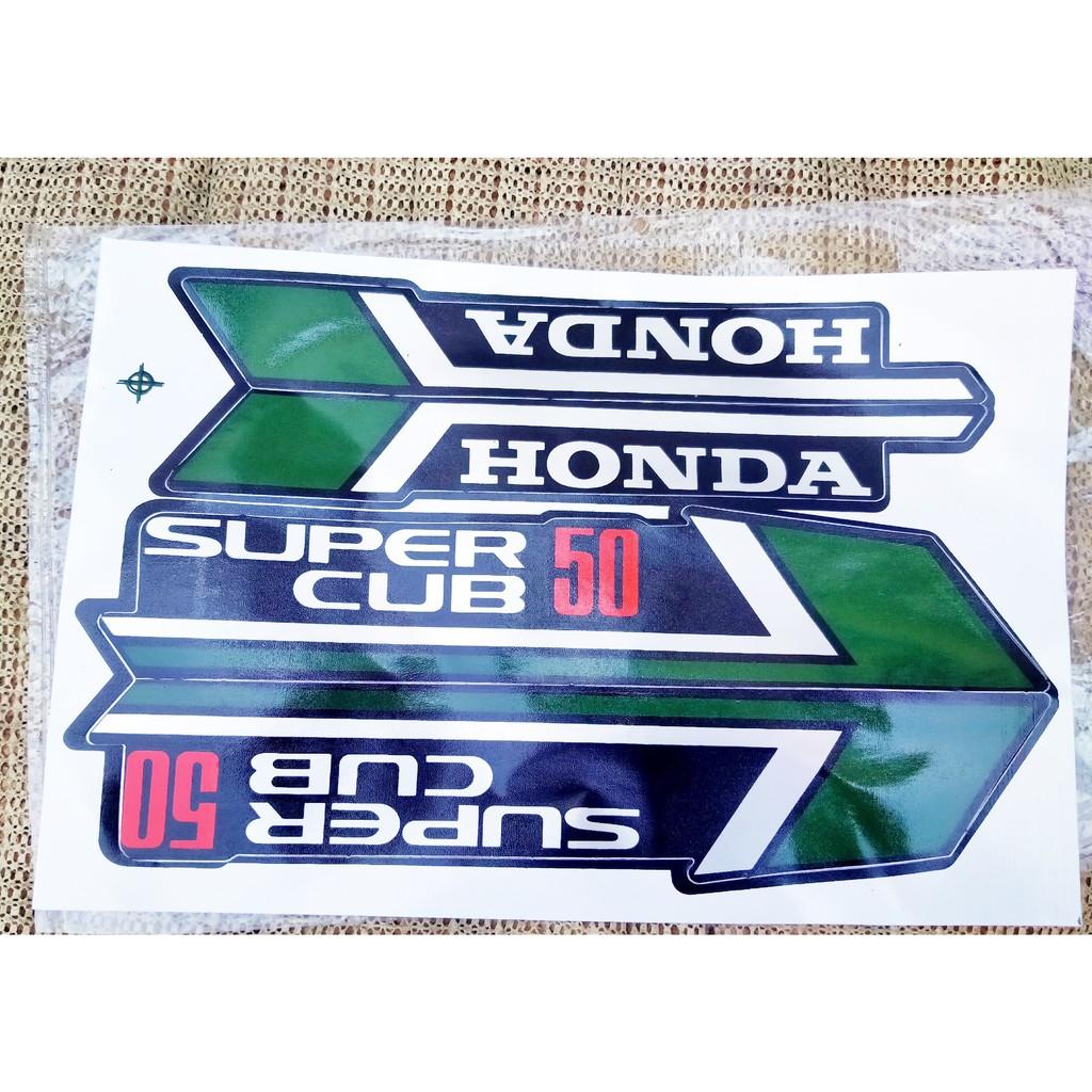 Tem cho xe cup 81 50cc va 70cc