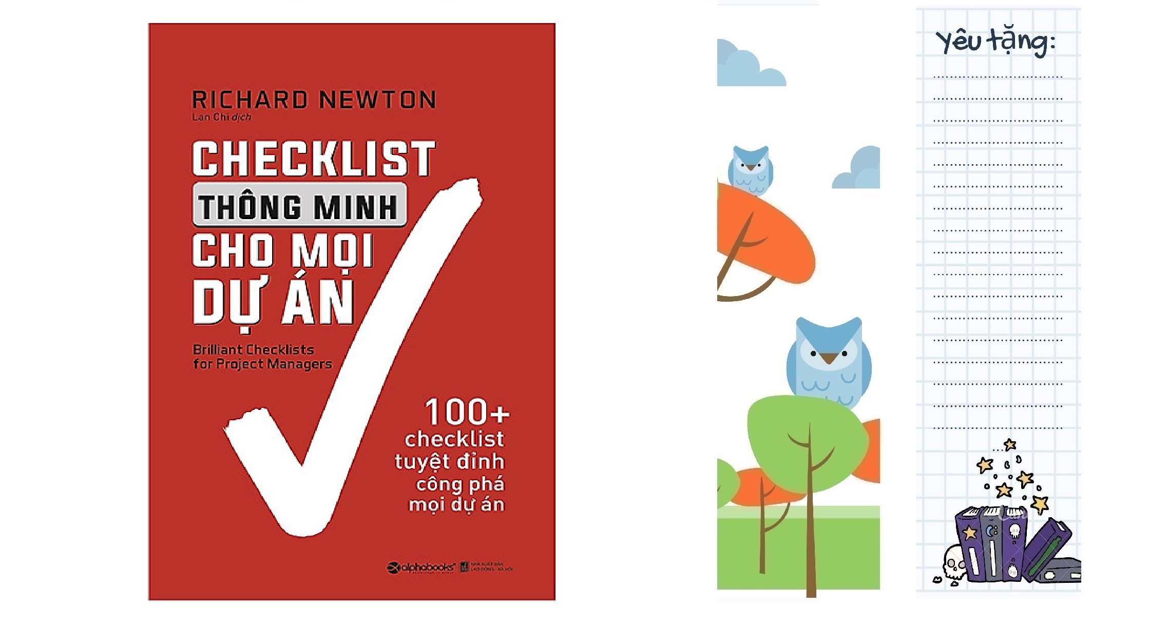 Cuốn Sách Cực Hay Và Không Thiếu Dành Cho Nhà Quản Lý: Checklist Thông Minh Cho Mọi Dự Án; Tặng Kèm BookMark