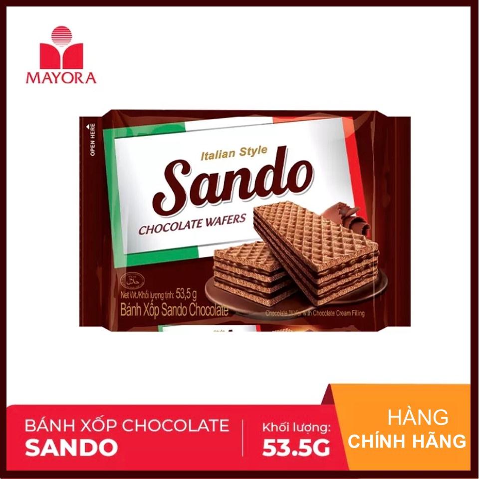 Bánh xốp Sando Chocolate 53.5gX60