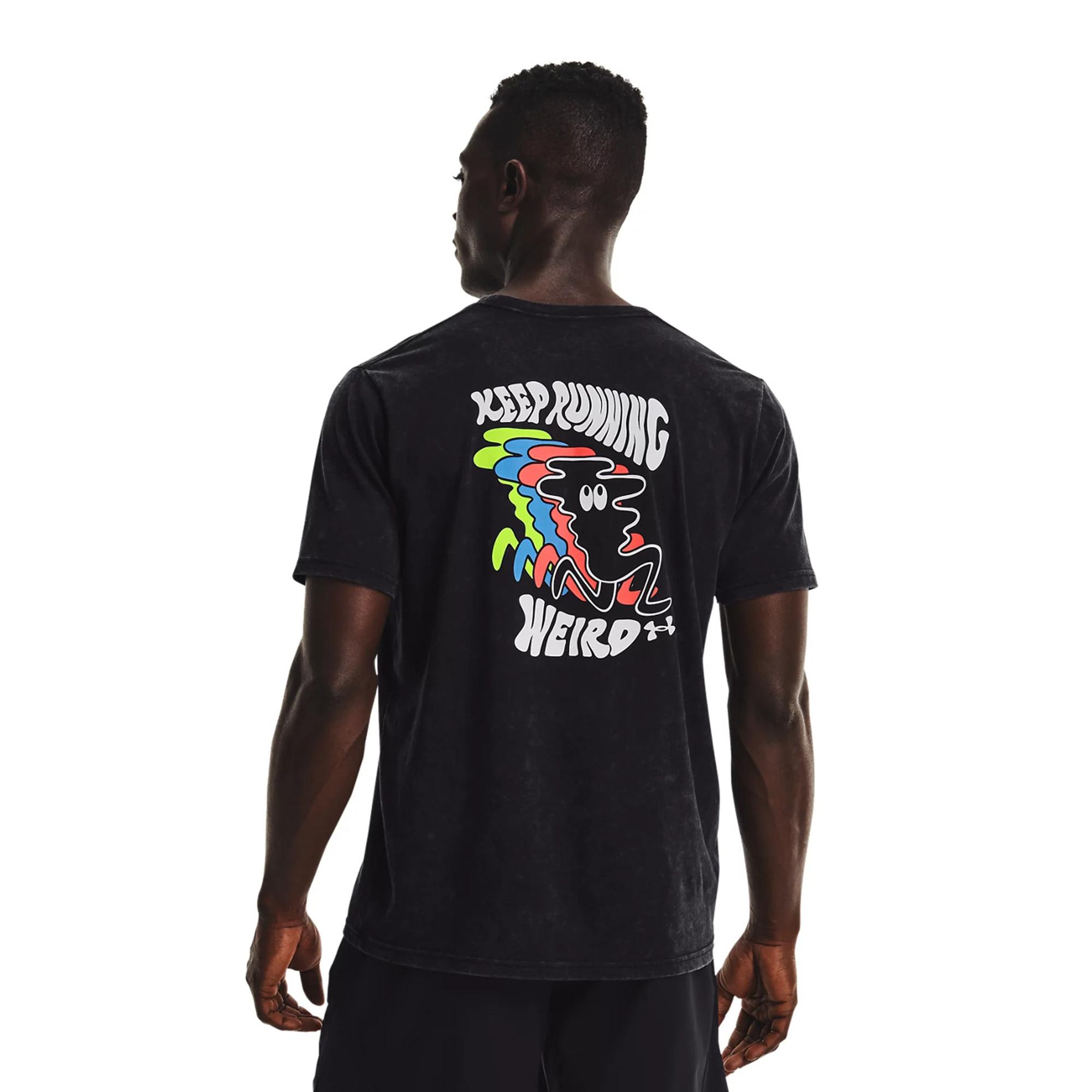 Áo thun tay ngắn thể thao nam Under Armour Keep Run Weird KOR  - 1367343