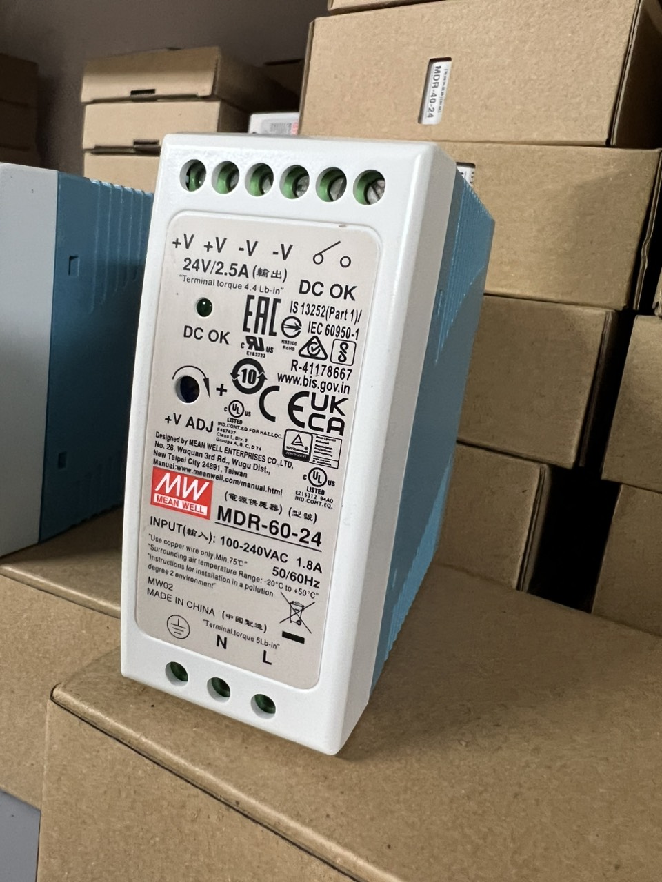 Nguồn Meanwell MDR-60-5 Hàng nhập khẩu