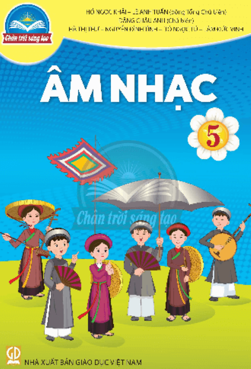 Sách giáo khoa Âm Nhạc 5- Chân Trời Sáng Tạo