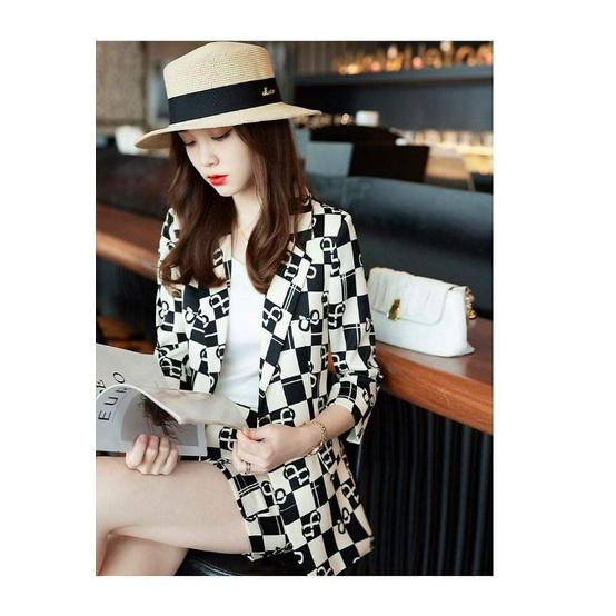 SÉT BỘ VEST HOẠ TIẾT CARO