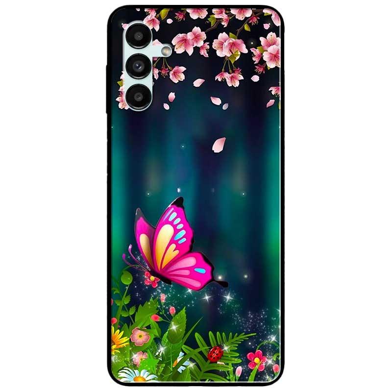 Ốp lưng dành cho Samsung A13 5G - Samsung A33 5G - Bướm Hồng