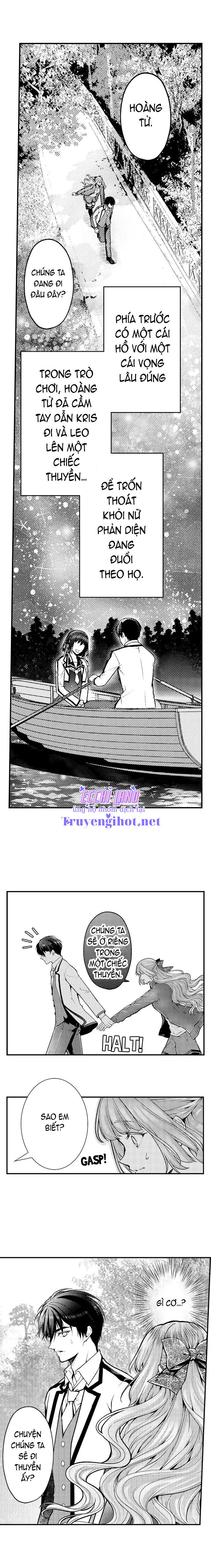 chuyển sinh thành nhân vật phản diện trong otome game chapter 46.1 4