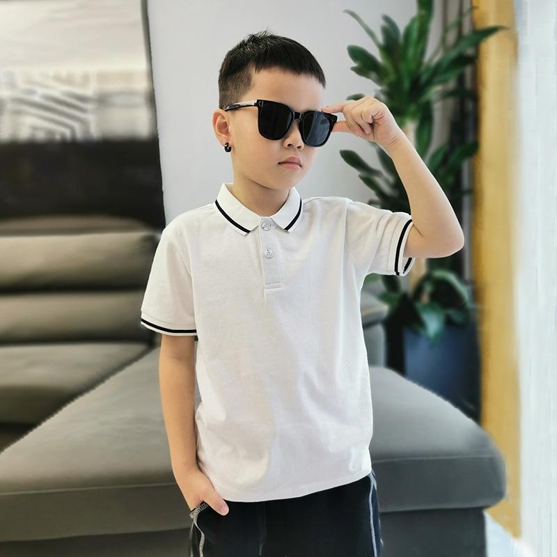 AL23 Size130-160 (21-40kg) Áo thun cho bé trai lớn Thời trang trẻ Em hàng quảng châu