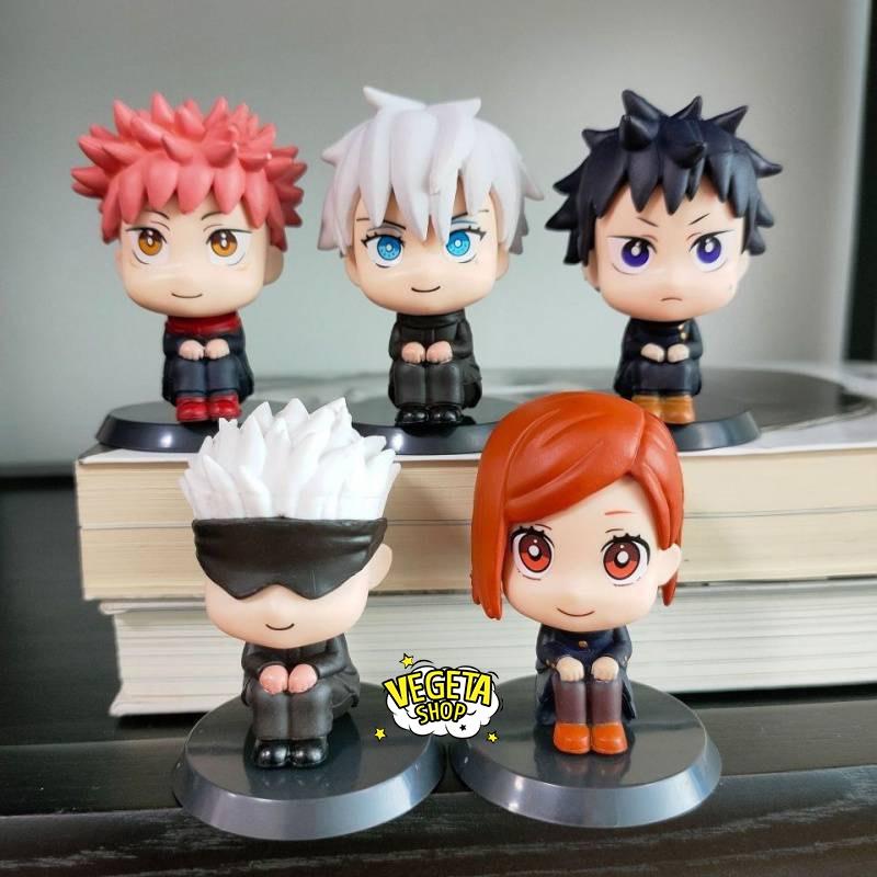 Mô hình Jujutsu Kaisen - Chú thuật hồi chiến - Yuji Itadori Megumi Fushiguro Nobara Kugisaki Satoru Gojo - Cao 7cm