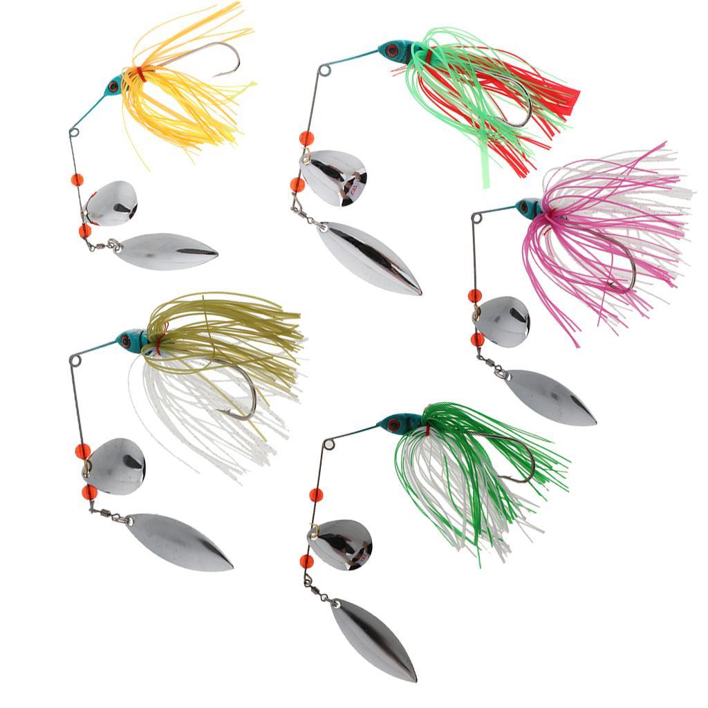 15g Hard Metal Fishing Lure Spinner Bait Spoon Tackle