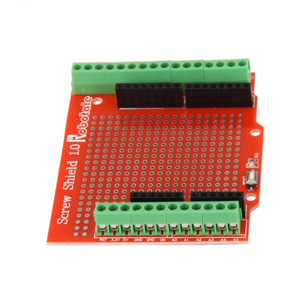Screw Shield Board Assembled Prototype Terminal Expansion Board For Arduino