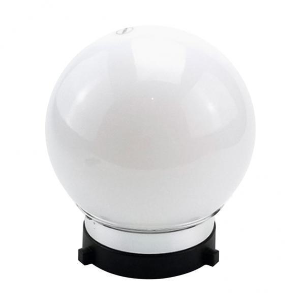 4X 6" Spherical Diffuser Soft Ball for Bowens Mount Studio Light Strobe - White,
