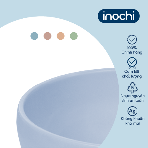 Bát nhỏ Inochi - Amori 415 ml màu Cam/Xanh/Hồng