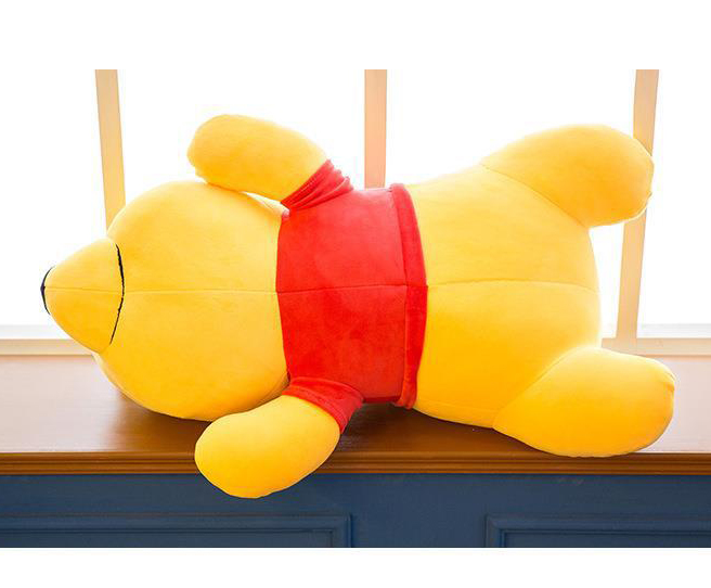 GẤU BÔNG GẤU POOH NẰM DỄ THƯƠNG SIÊU MỀM MỊN (35CM--->65CM) Tặng Kèm 1 Ví Da 24 Ngăn Đựng Thẻ ATM, Card Visit