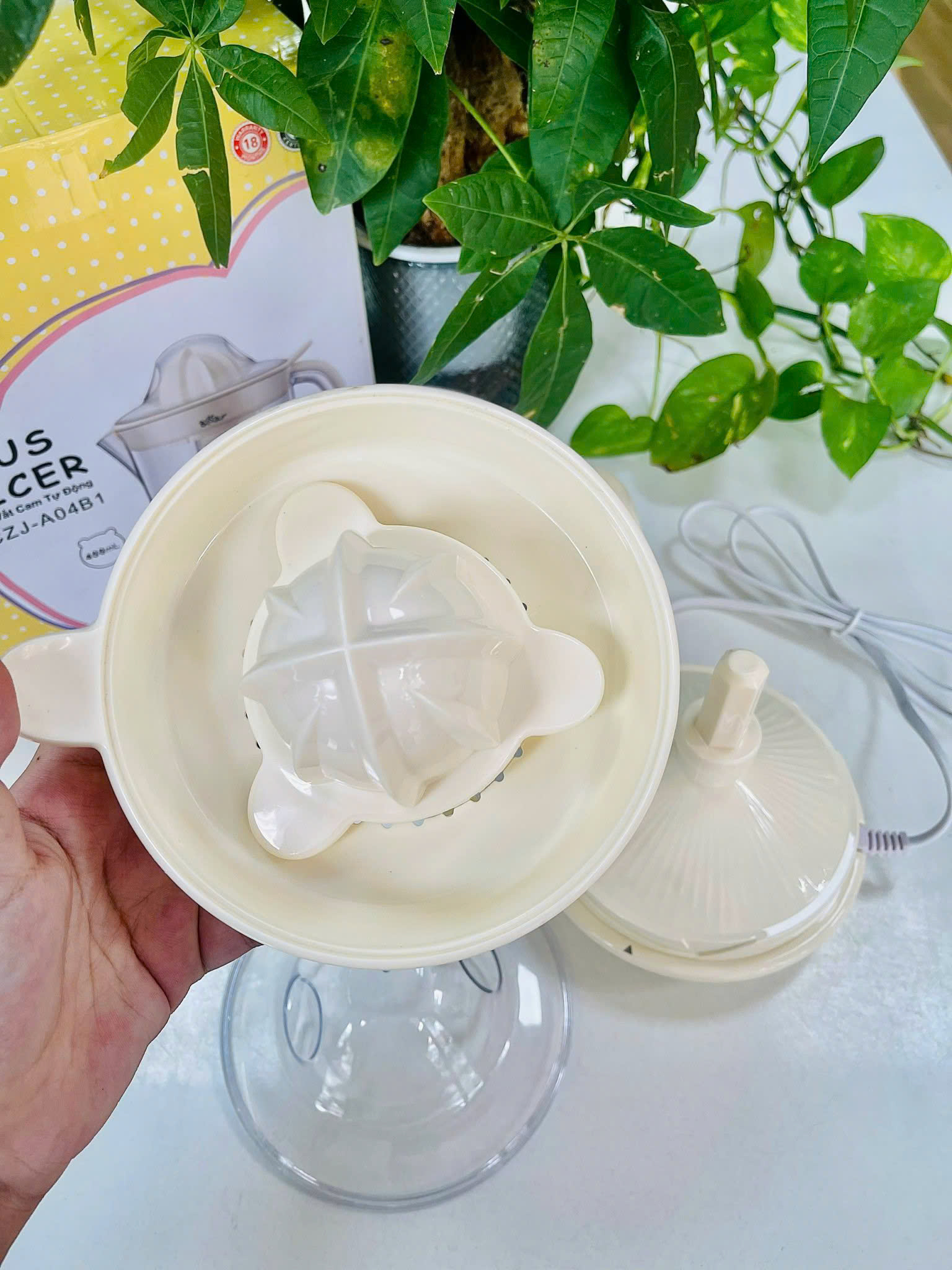 [Hàng chính hãng] Máy Vắt Cam Tự Động Bear CZJ-A04B1 - dung tích lên đến 400ml