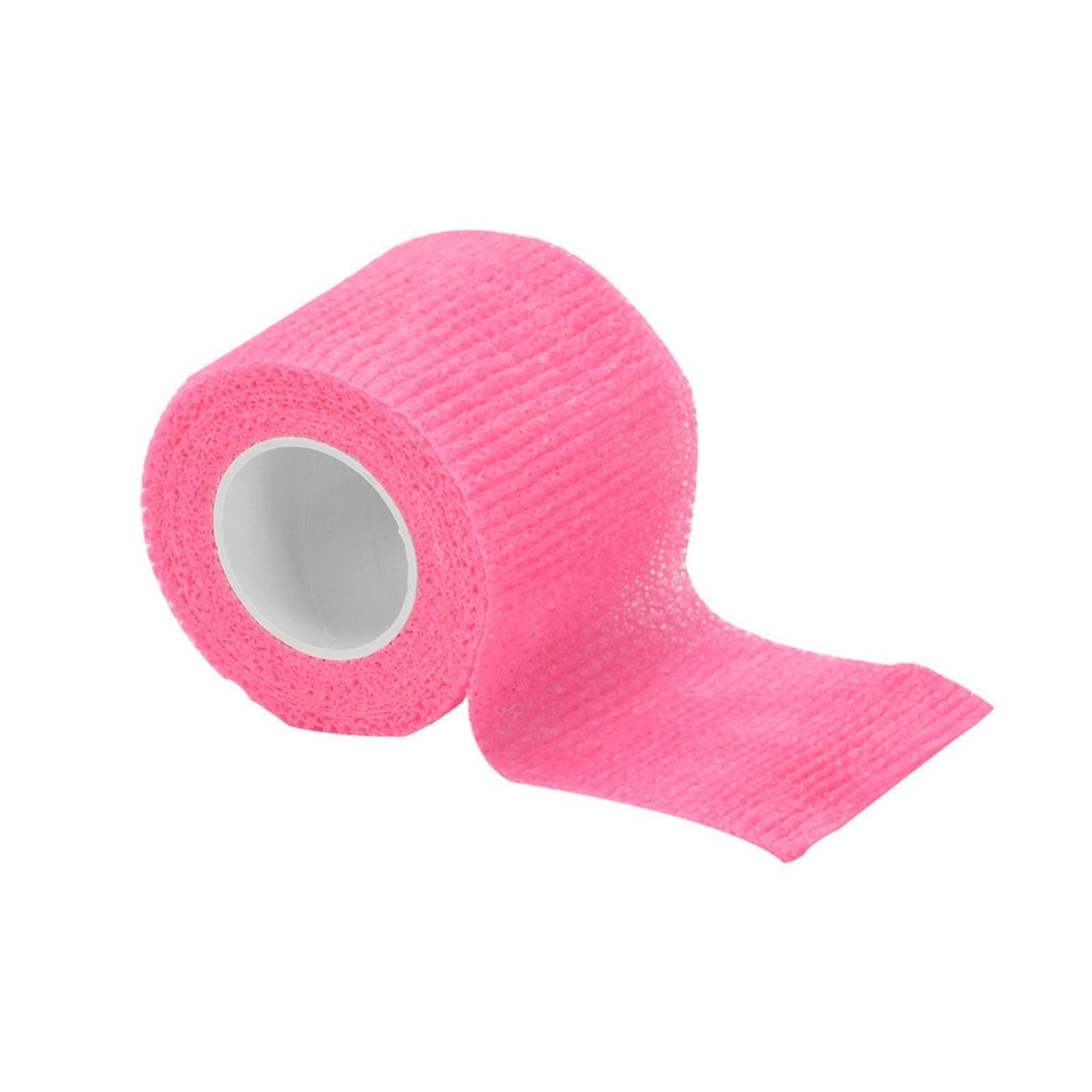 5Pcs Self Adhesive Bandage Wrap, Disposable Athletic Cohesive Bandage Movement Sports Tape for Sprains Swelling Sports Injury Protection