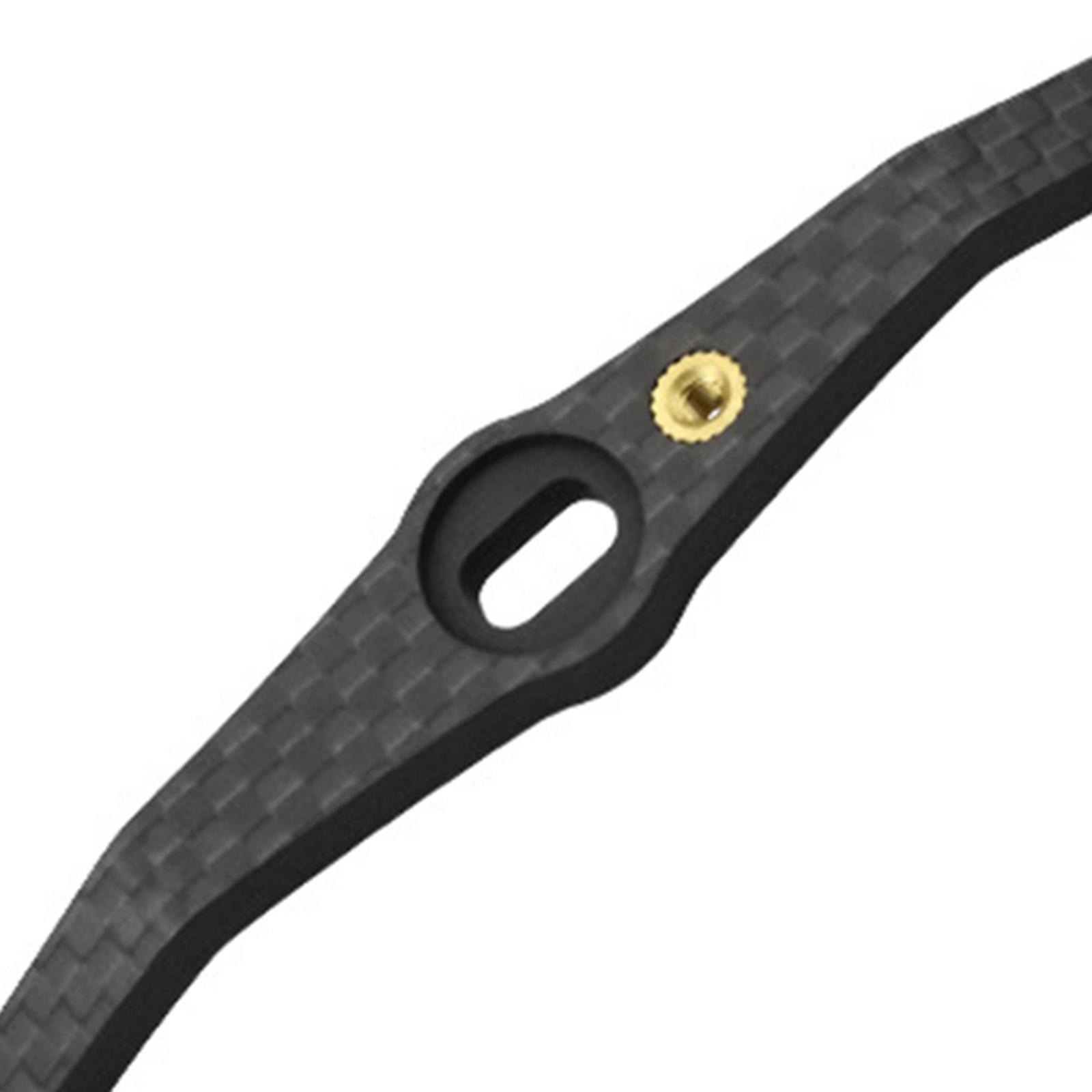 Carbon Baitcasting Reel Handle Left Right Handle Crank Accessory for Casting Reel