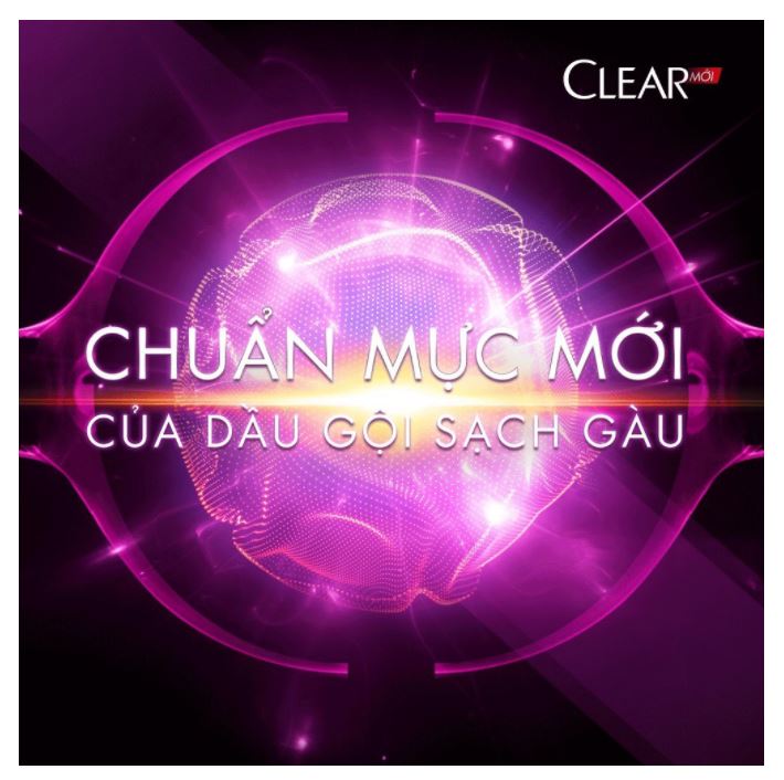 COMBO 2 Chai dầu gội Clear Bạc hà 900g