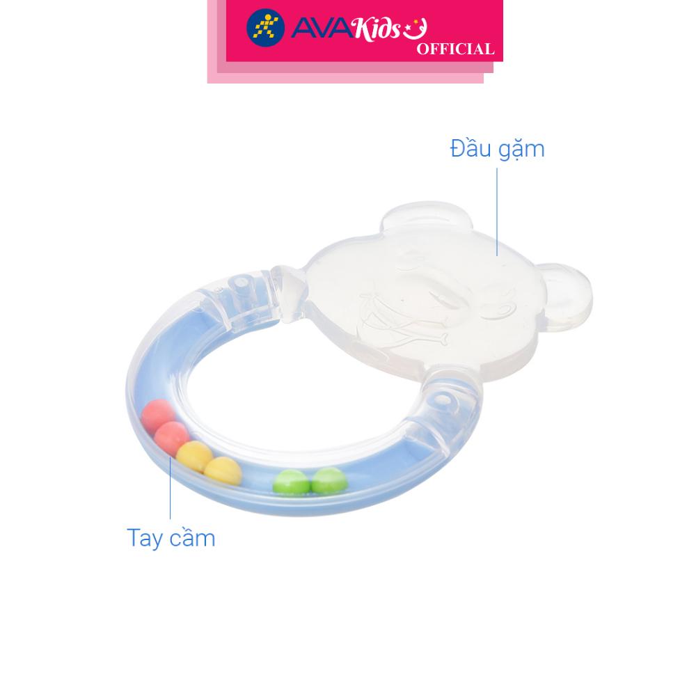 Gặm nướu Galena hình gấu GA-TB01 (từ 6 tháng) - Màu xanh - Hàng Chính Hãng