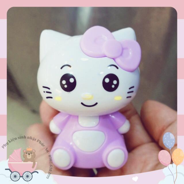 Bộ 4 con mèo Hellokitty dễ thương trang trí bánh kem