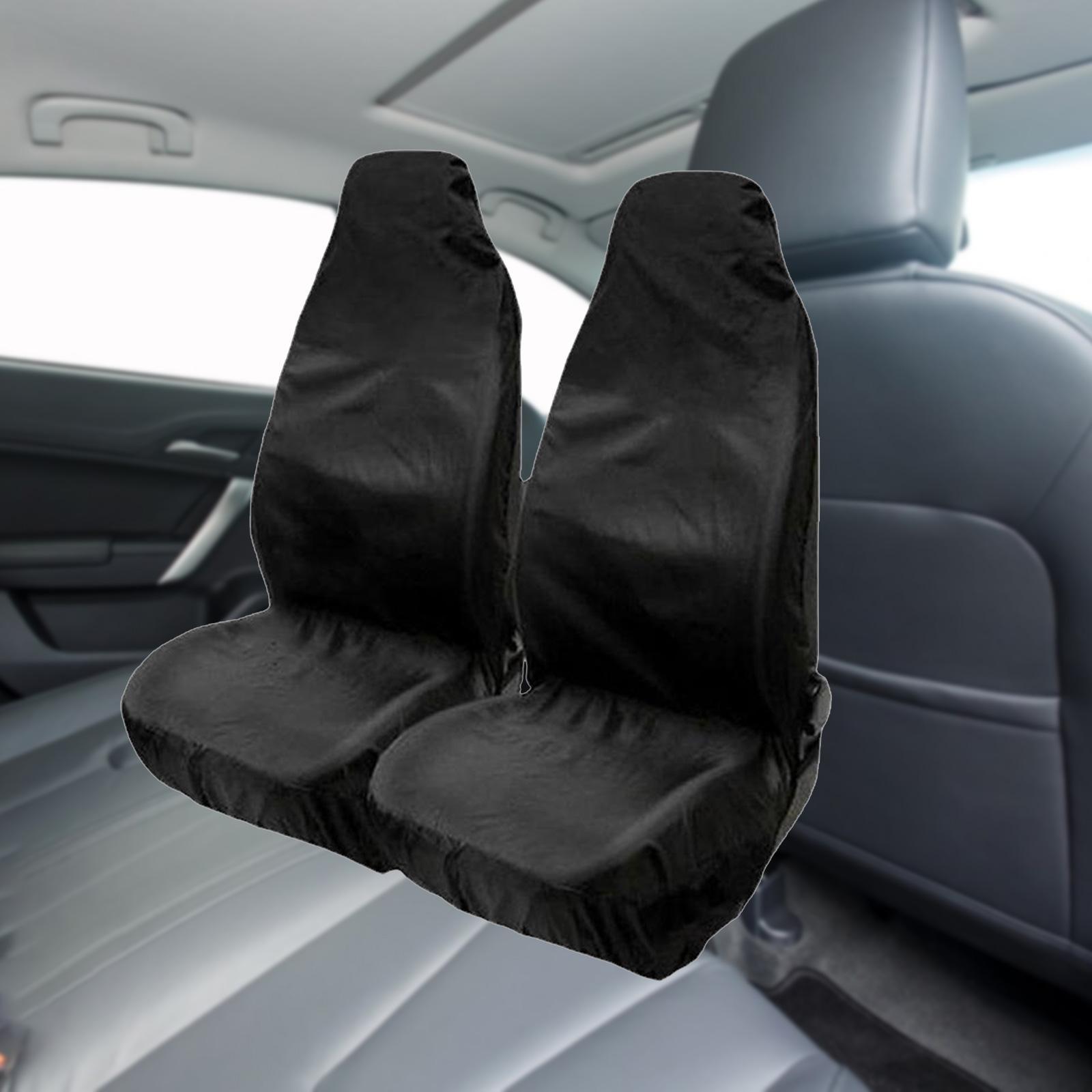 2Pcs Automotive Seat Covers Seat Protection Cover for SUV Vehicle Sedan