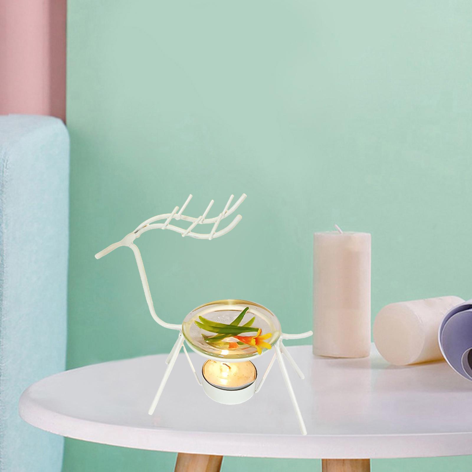 Tealight Candle Holder Essential Oil Burner Scented Warmer Decors