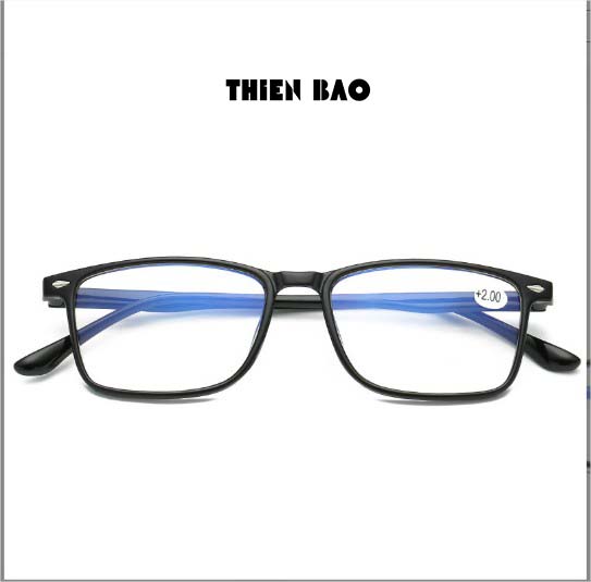 Kính thời trang 0 độ chống as xanh, lọc sáng Nam nữ bảo vệ mắt hàng đẹp tròng Nhật KV301