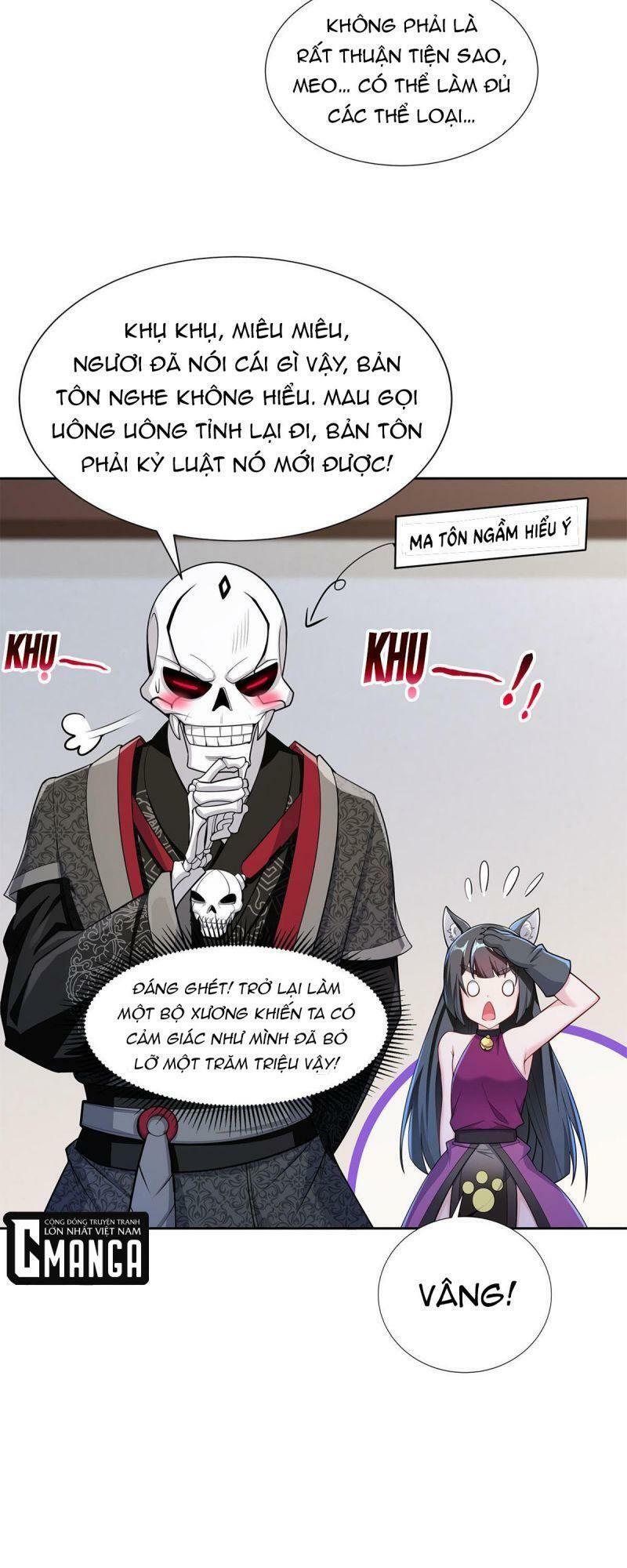 sau khi tu luyện, ta biến thành ma tôn xương khô chapter 4 12