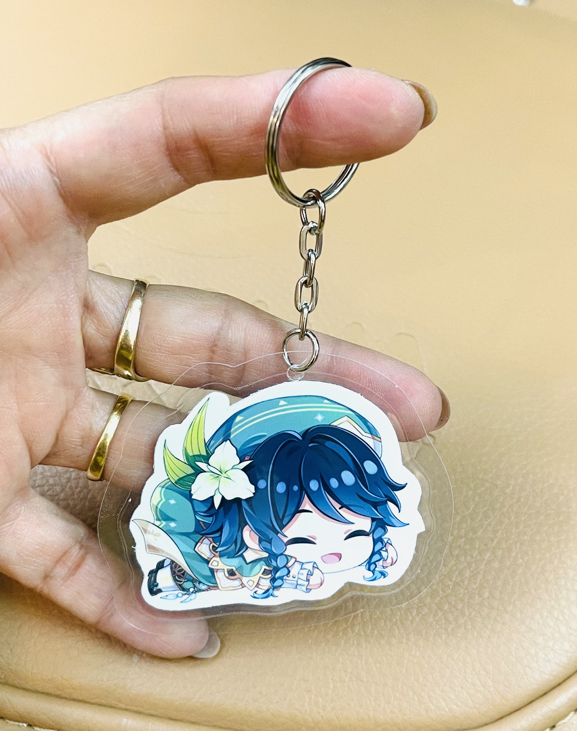 Móc khoá cắt tỉa Genshin impact