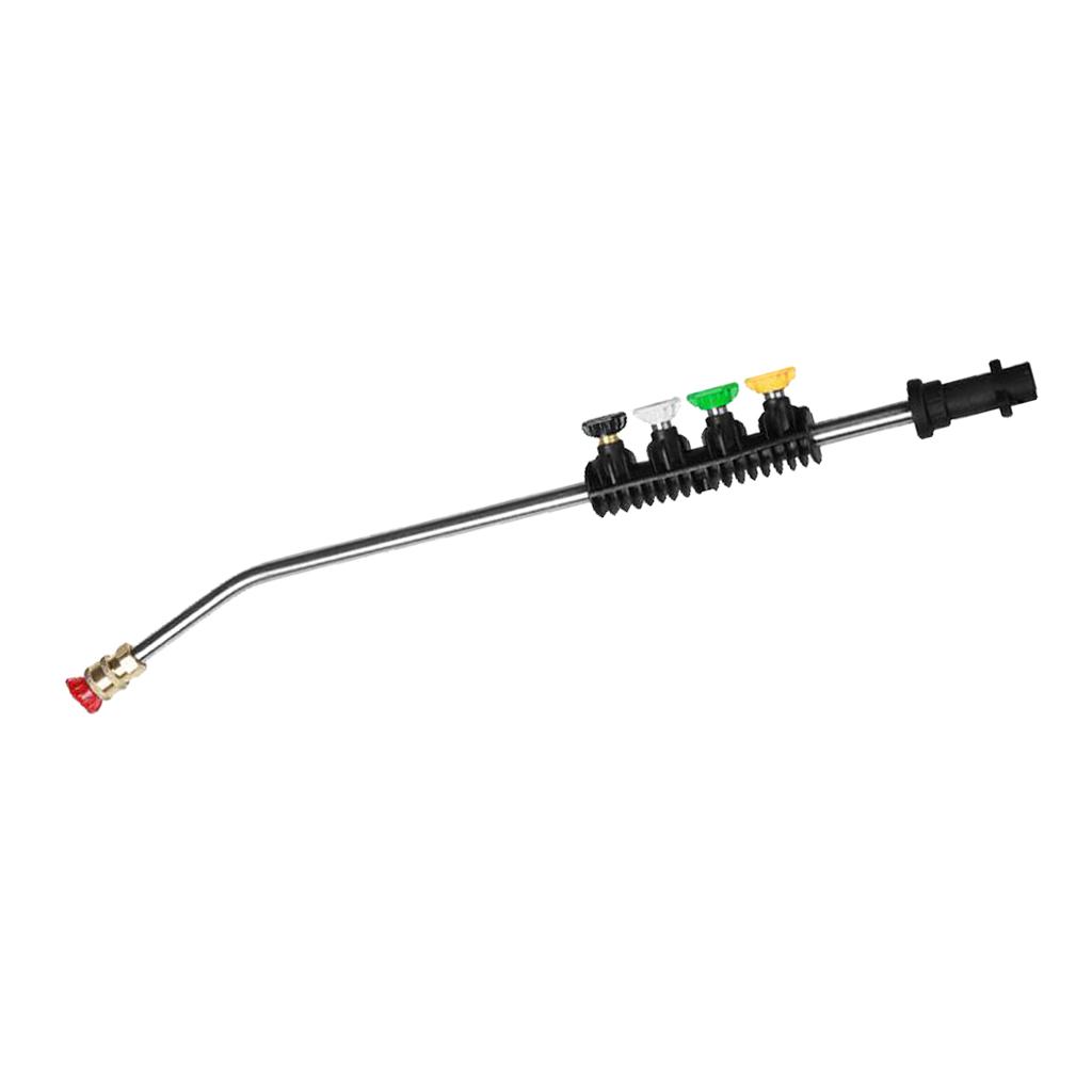 Xe Máy Giặt Kim Loại Phản Lực Lance Vòi Phun với 5 Nhanh Vòi Phun Đầu cho Karcher K1-K7