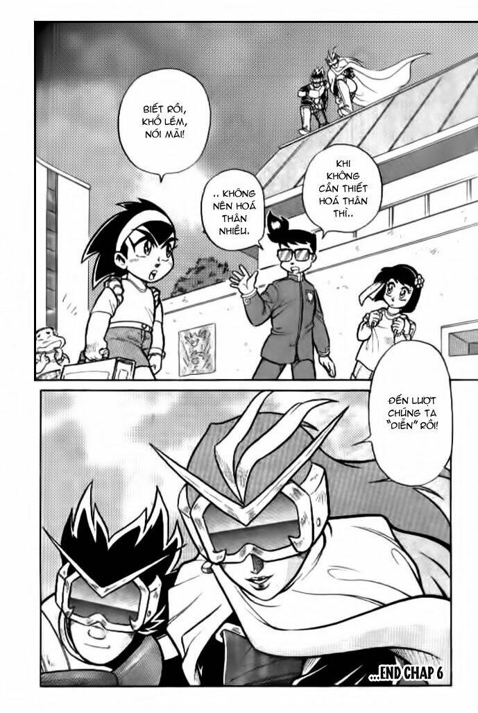 hiệp sĩ giấy - origami fighter chapter 6 31