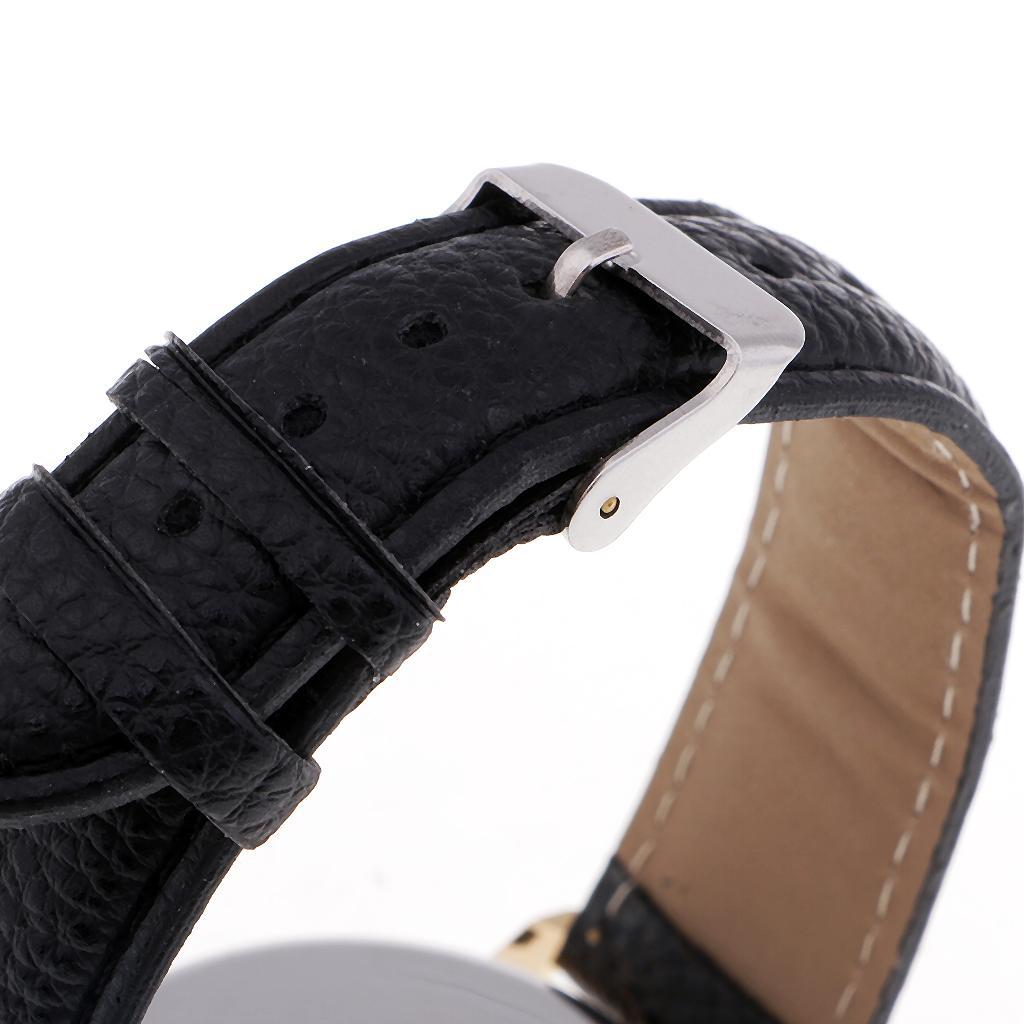 Men's Luxury Sport Watches Men's Quartz Wrist Watch Navy Style Leather Watch