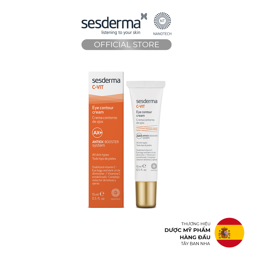 Kem dưỡng mắt Sesderma C-VIT Eye Contour Cream 15ml