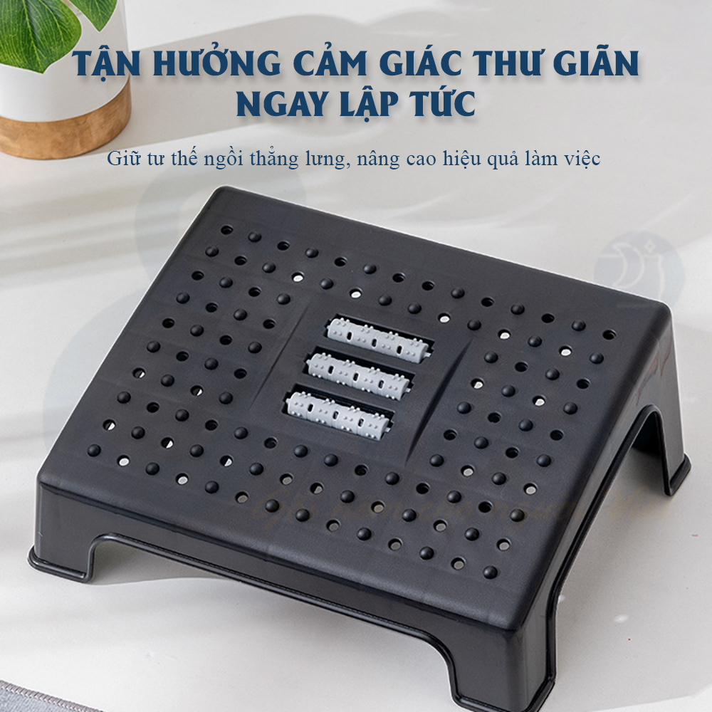 Ghế kê chân văn phòng công thái học Ergonomic Footrest - Thương hiệu EMA