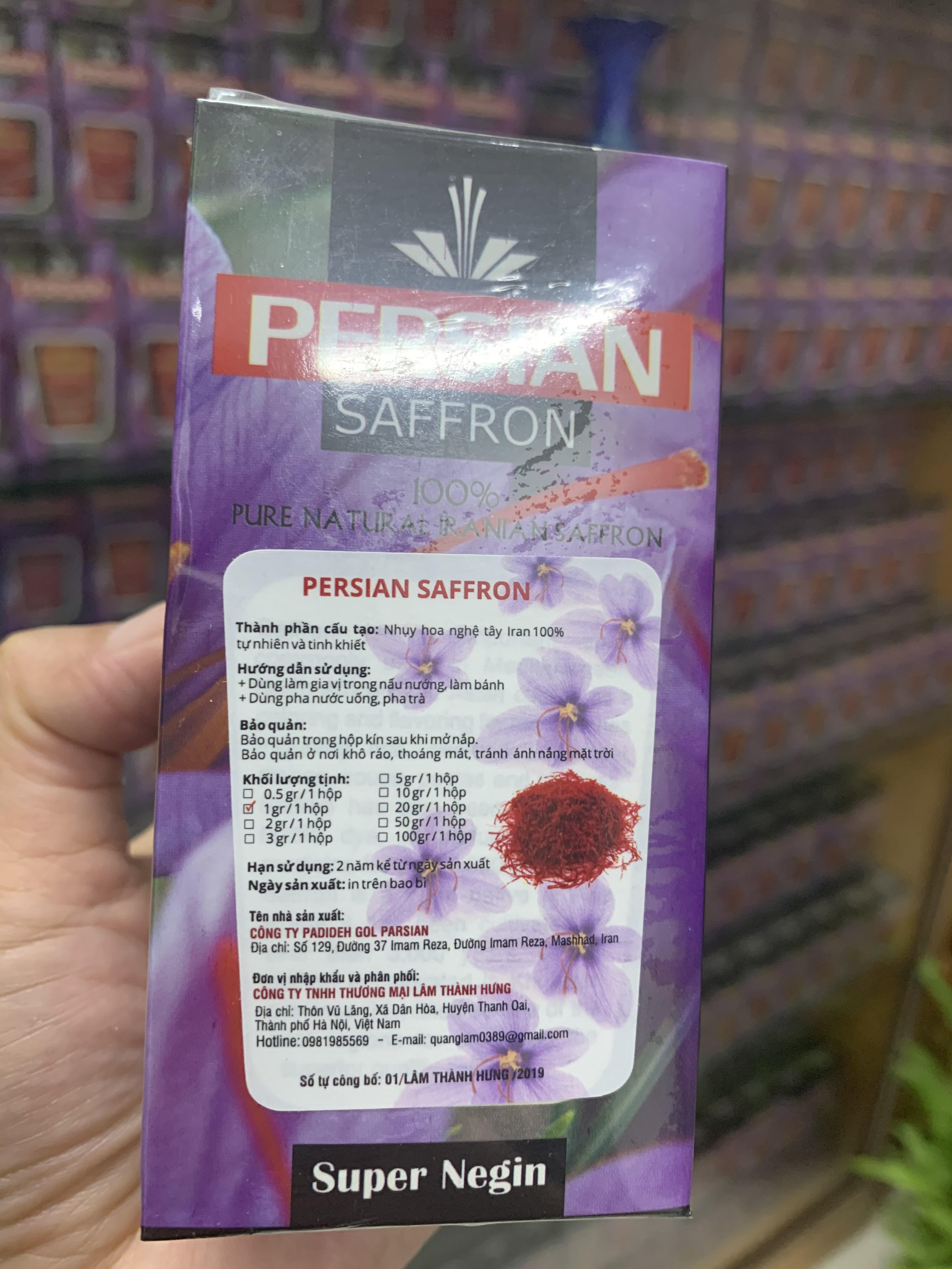 Nhụy hoa nghệ tây Iran Persian Saffron