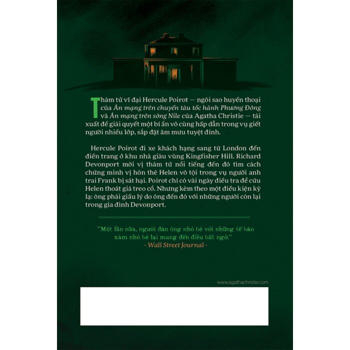 Án Mạng Ở Điền Trang Kingfisher Hill - Agatha Christie