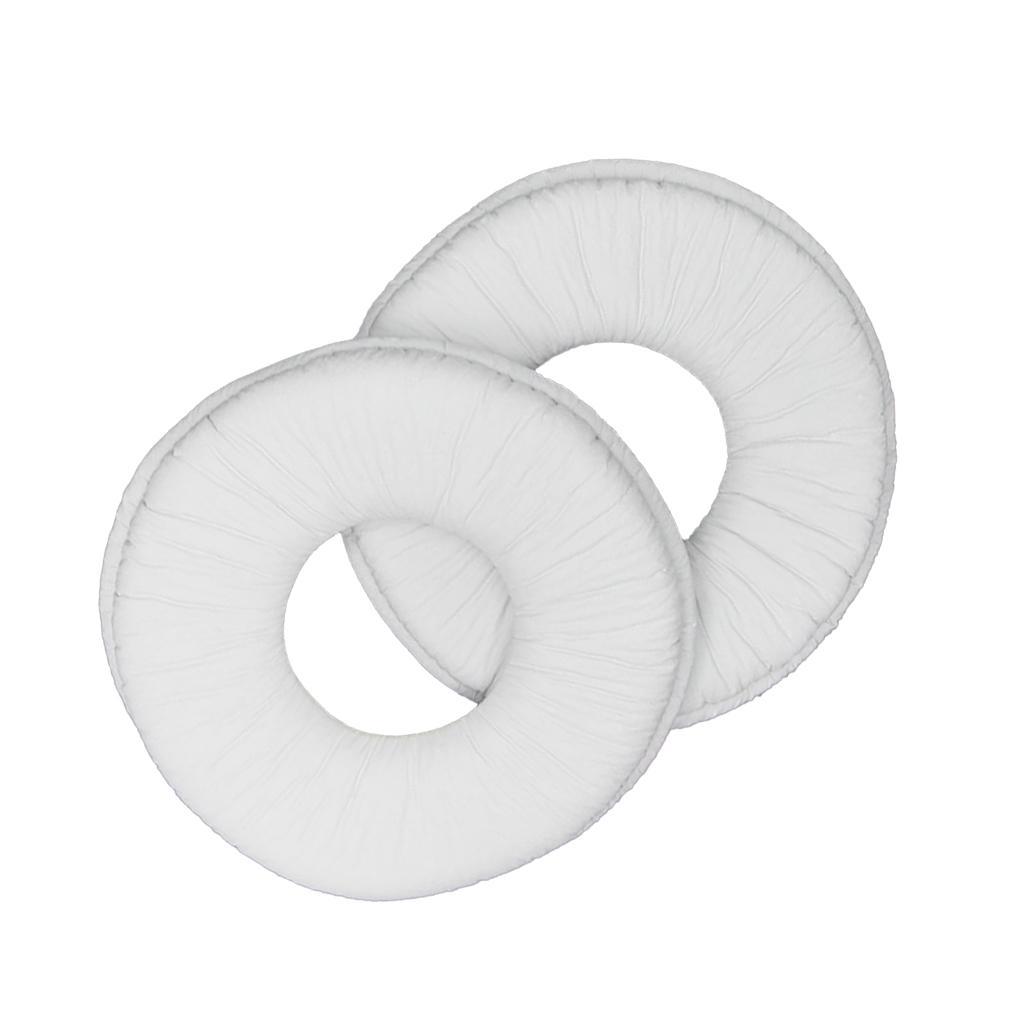 4xReplacement Ear Pads Cushions For MDR-ZX110 Headphone white