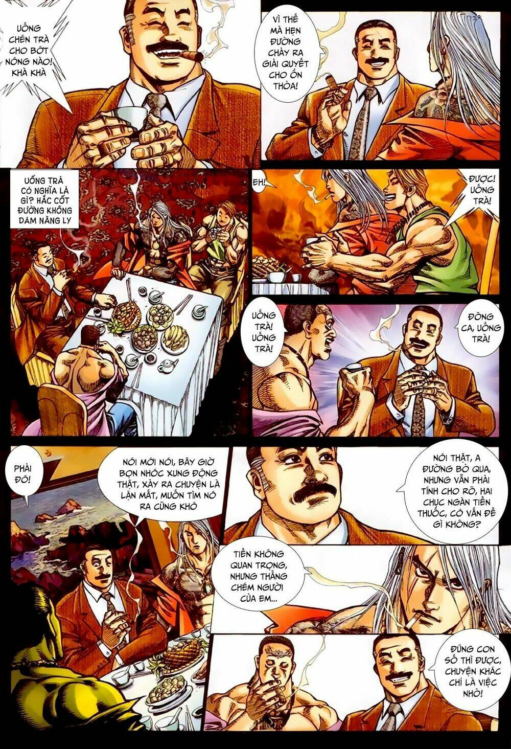 hỏa hồng niên đại hắc cốt đường chapter 293 11