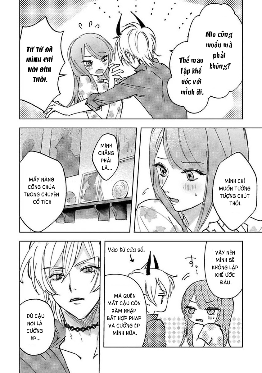 [18+] mỗi đêm tôi được vị hoàng tử của ma giới tán tỉnh chapter 2.1 8