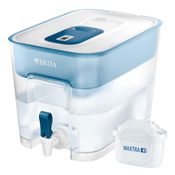 Bình Lọc Nước BRITA Flow Basic Blue - 8.2L (Kèm Maxtra Plus) - Hàng Chính Hãng