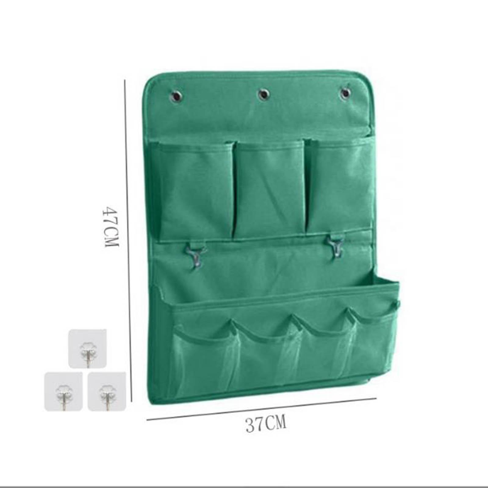 Magazines Cosmetics Stationery Storage Bags Green 37cmx47cm