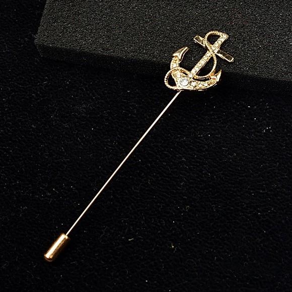 Brooch ghim cài áo cao cấp Rồng Vàng