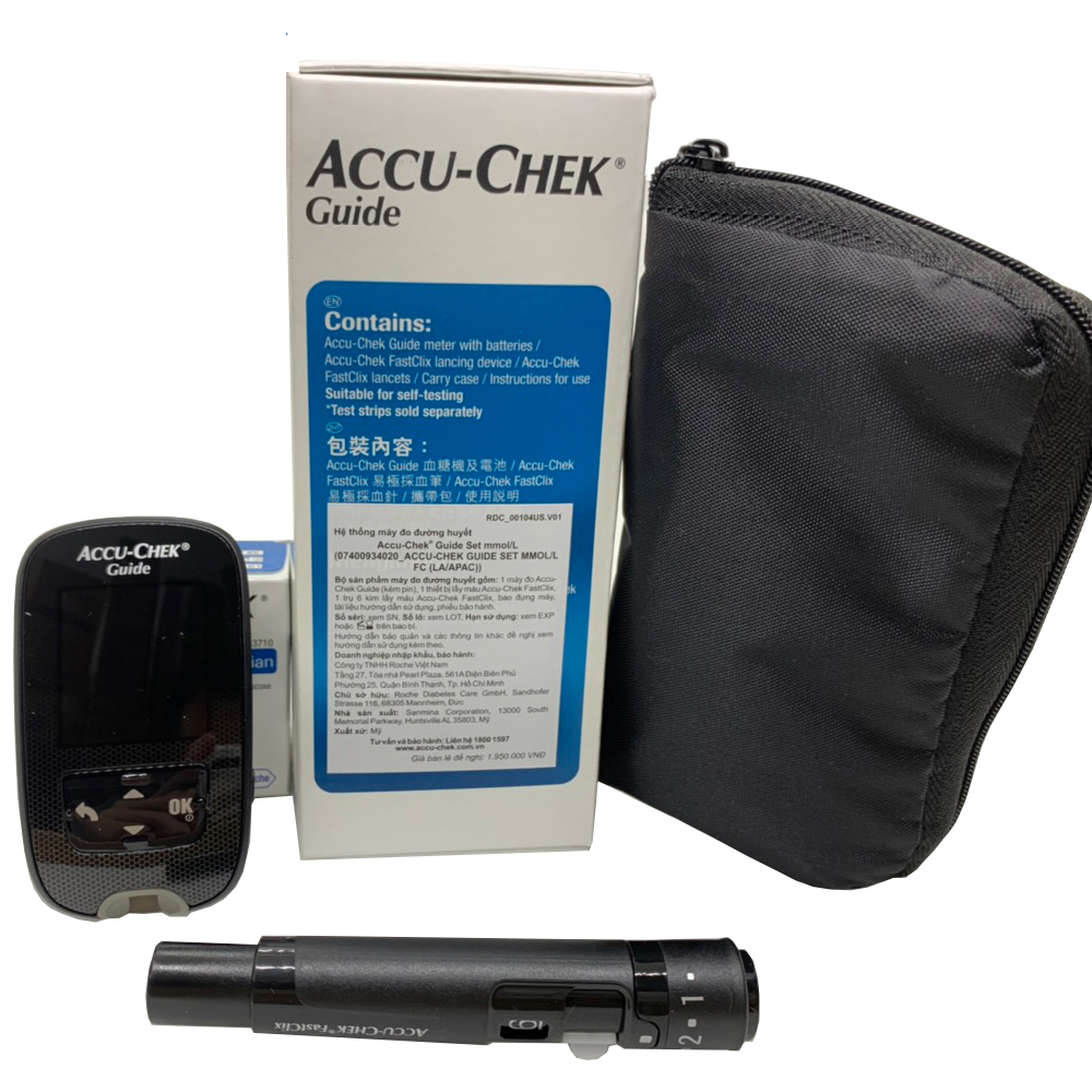 Máy đo đường huyết Accu Check Guide