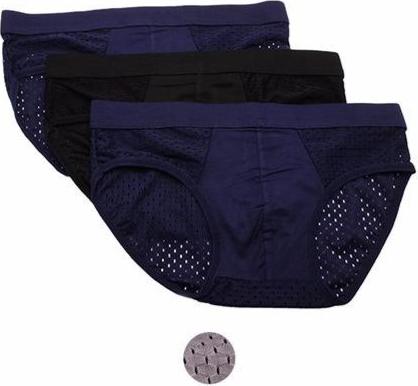 Combo 5 Quần Sịp Chéo Thông Hơi - Quần Lót Nam- Size XL