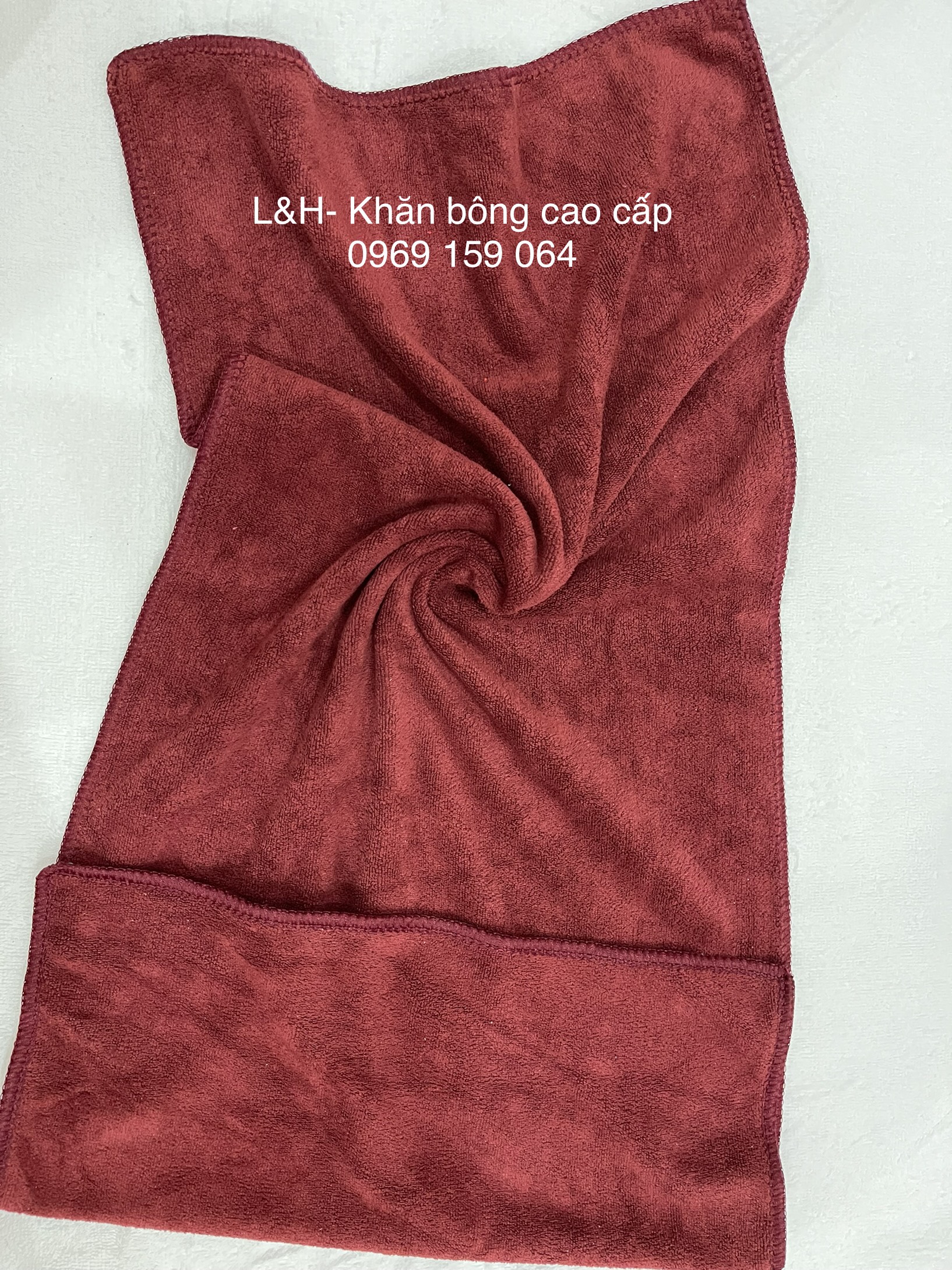 Khăn gội đầu, quấn đầu spa, khăn lau tóc, kt 35x 75cm