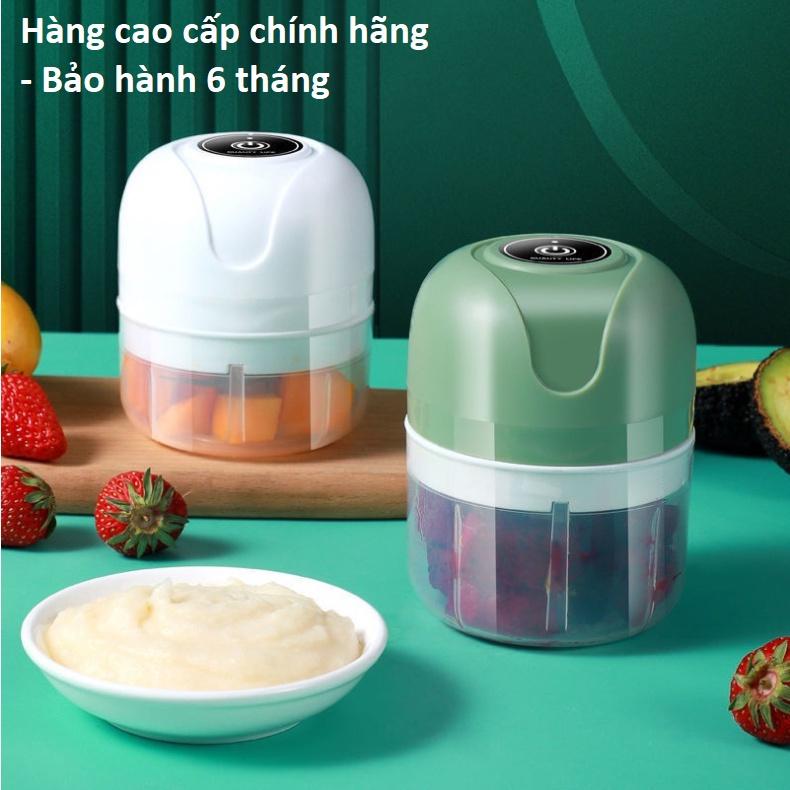 Máy xay mini tỏi ớt ,máy xay cầm tay đa năng , máy xay thịt, đồ ăn dặm cho bé