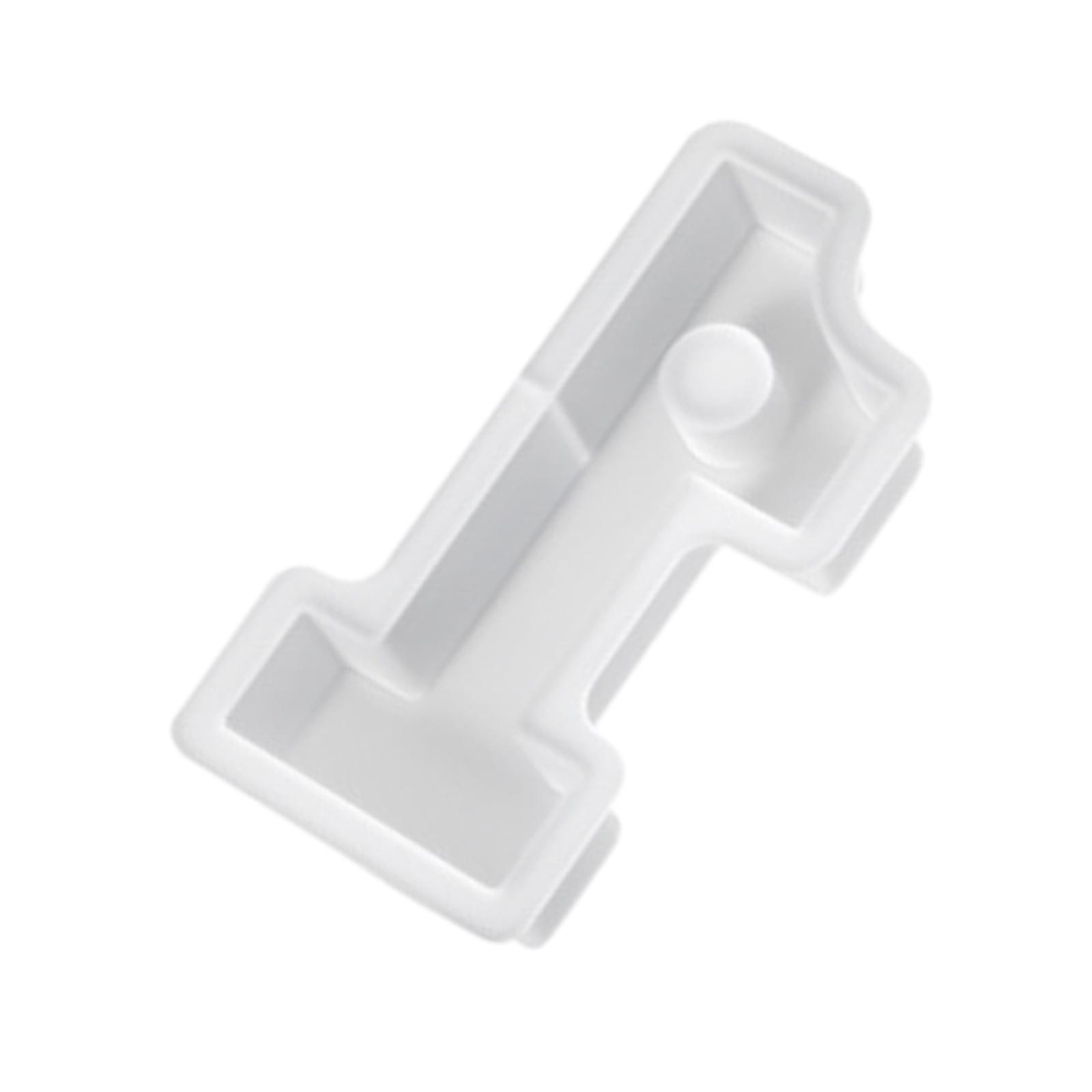 Epoxy Resin Candle Holder Die Easy to Demold Number Candlestick Silicone Die