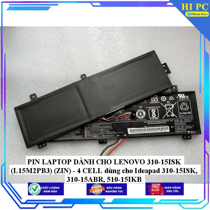 PIN LAPTOP DÀNH CHO LENOVO 310-15ISK (L15M2PB3) dùng cho Ideapad 310-15ISK, 310-15ABR, 510-15IKB - Hàng Nhập Khẩu