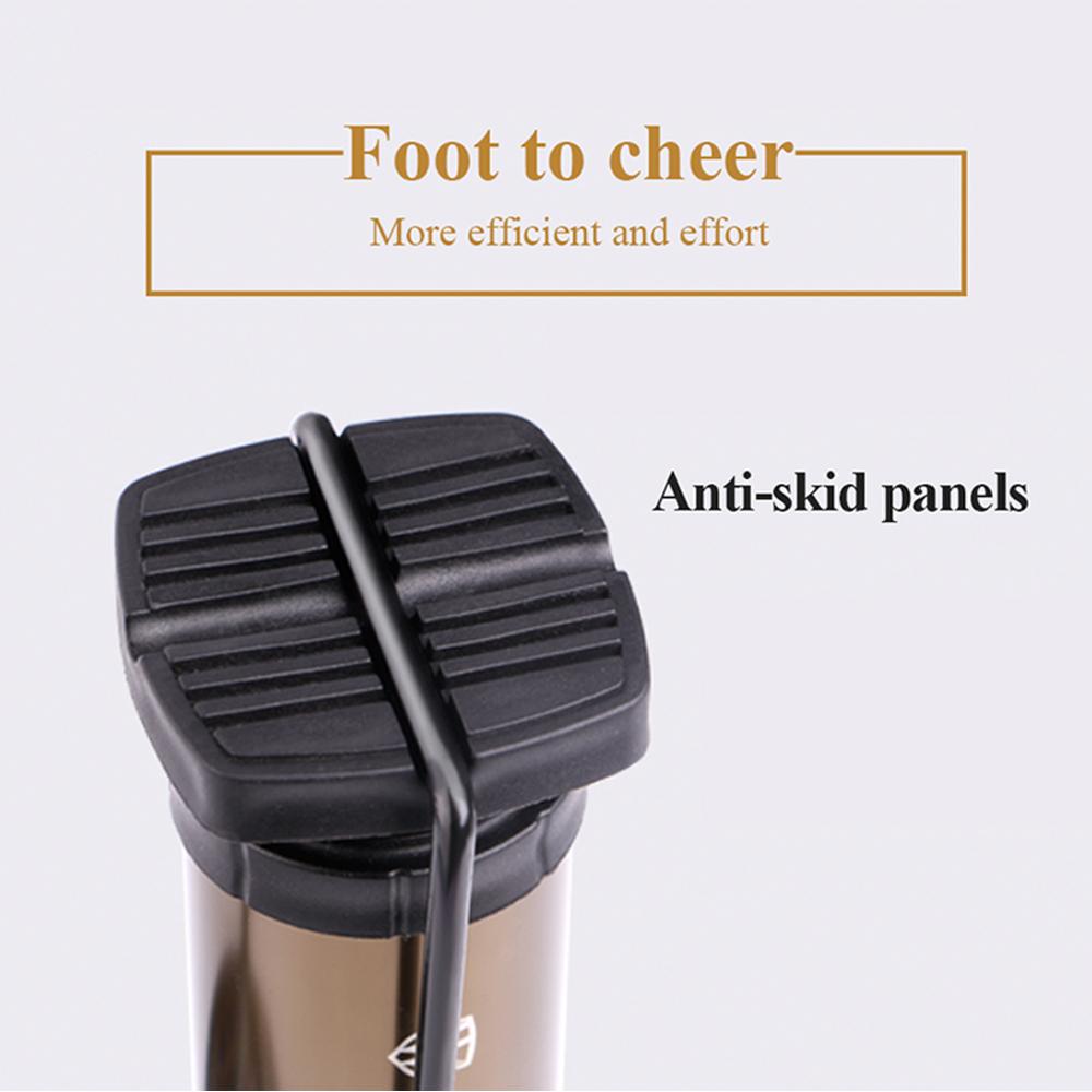 Máy bơm xe đạp WHEEL UP áp suất cao siêu nhẹ 160 Psi MTB