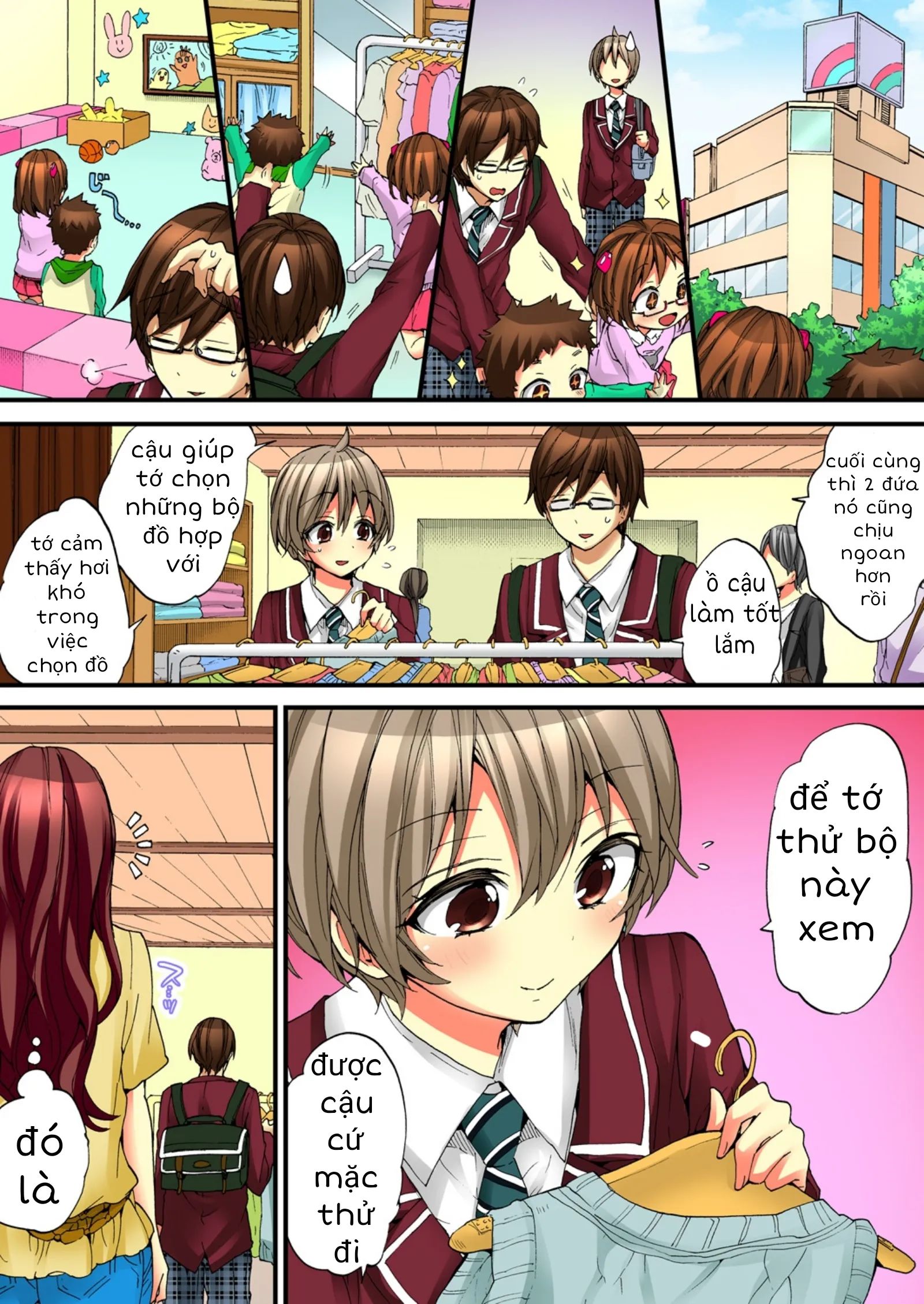 cuộc sống hoá gái của haruka chapter 12 4