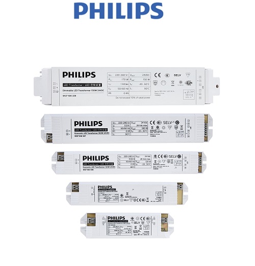 Nguồn LED dây Philips Economic LED Transformer - Công suất (30W,60W,120W,180W)