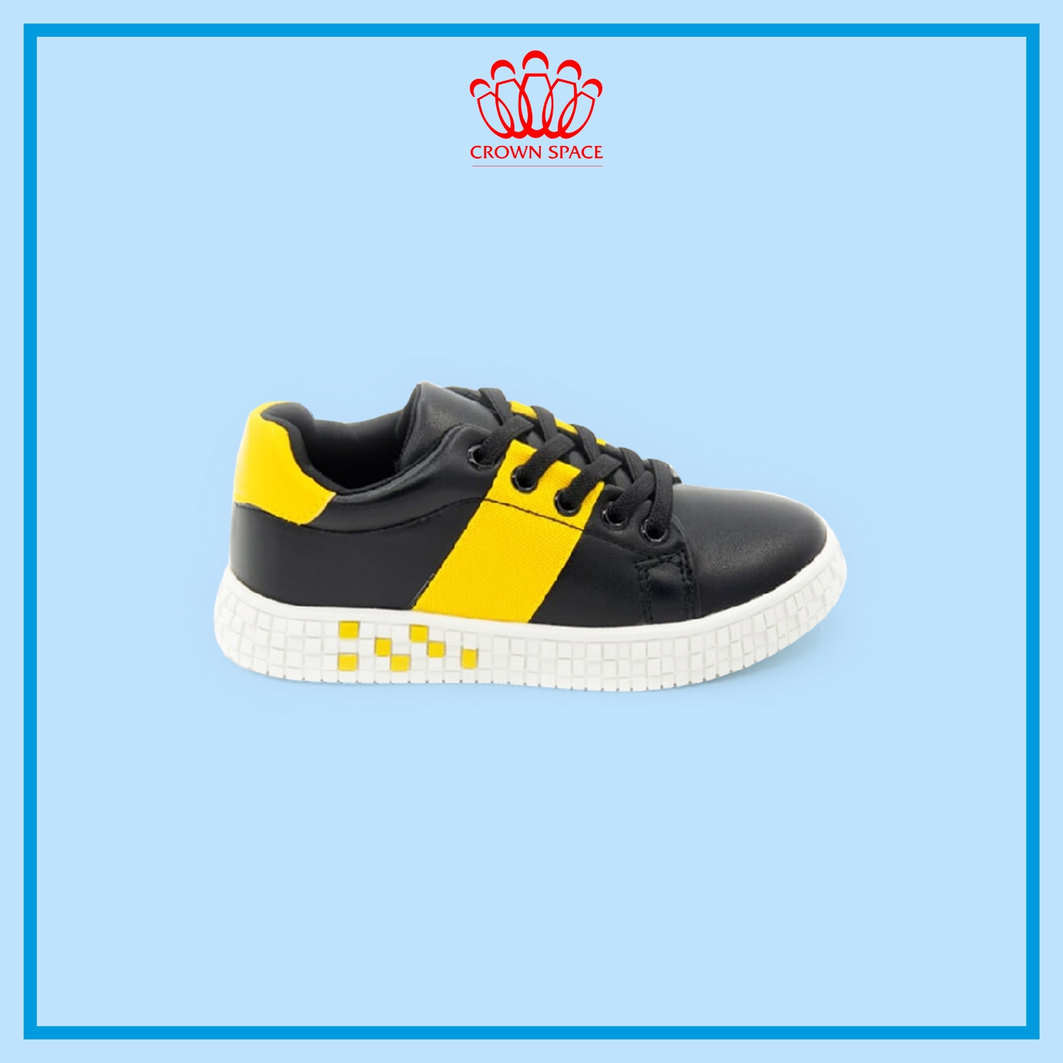 Giày Thể Thao Sneaker Bé Trai Bé Gái Đi Học Cổ Thấp Crown Space UK Active Trẻ em Cao Cấp CRUK255 Siêu Nhẹ Êm Size 28-36/4-14 Tuổi